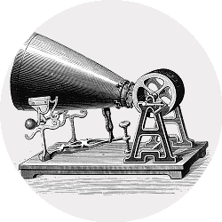 What was the first sound ever recorded by a machine?