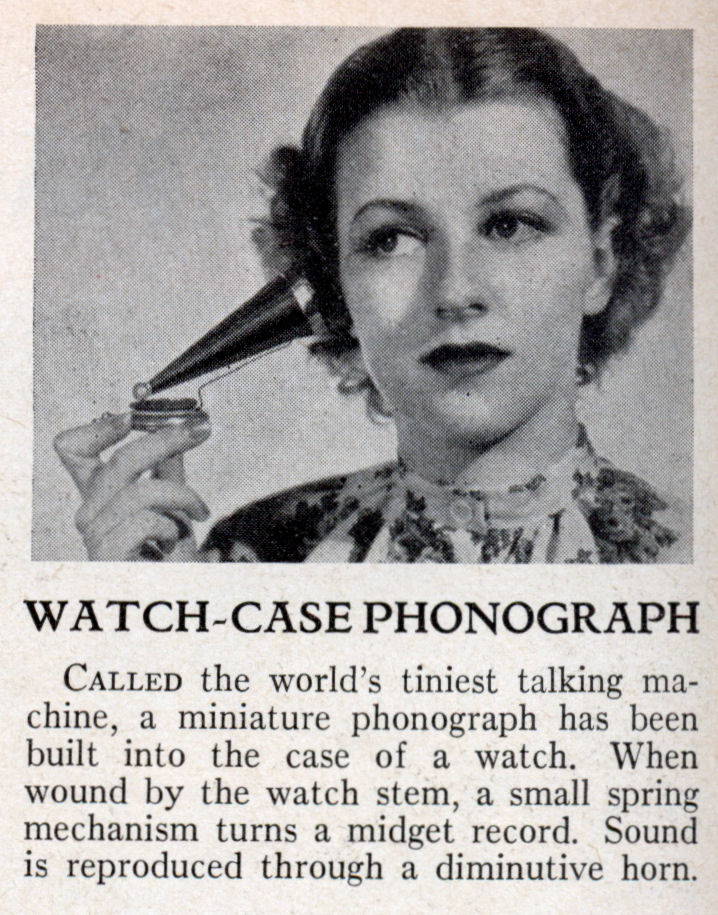 Watch Case Phonograph